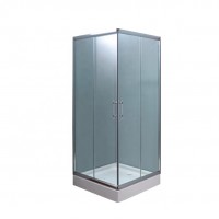 air standard size  shower enclosure tempered glass steam shower room clean with a low tray