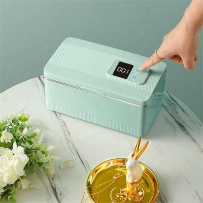 Commercial automatic digital small dual frequency makeup brush eye glass cleaning machine ultrasonic cleaner